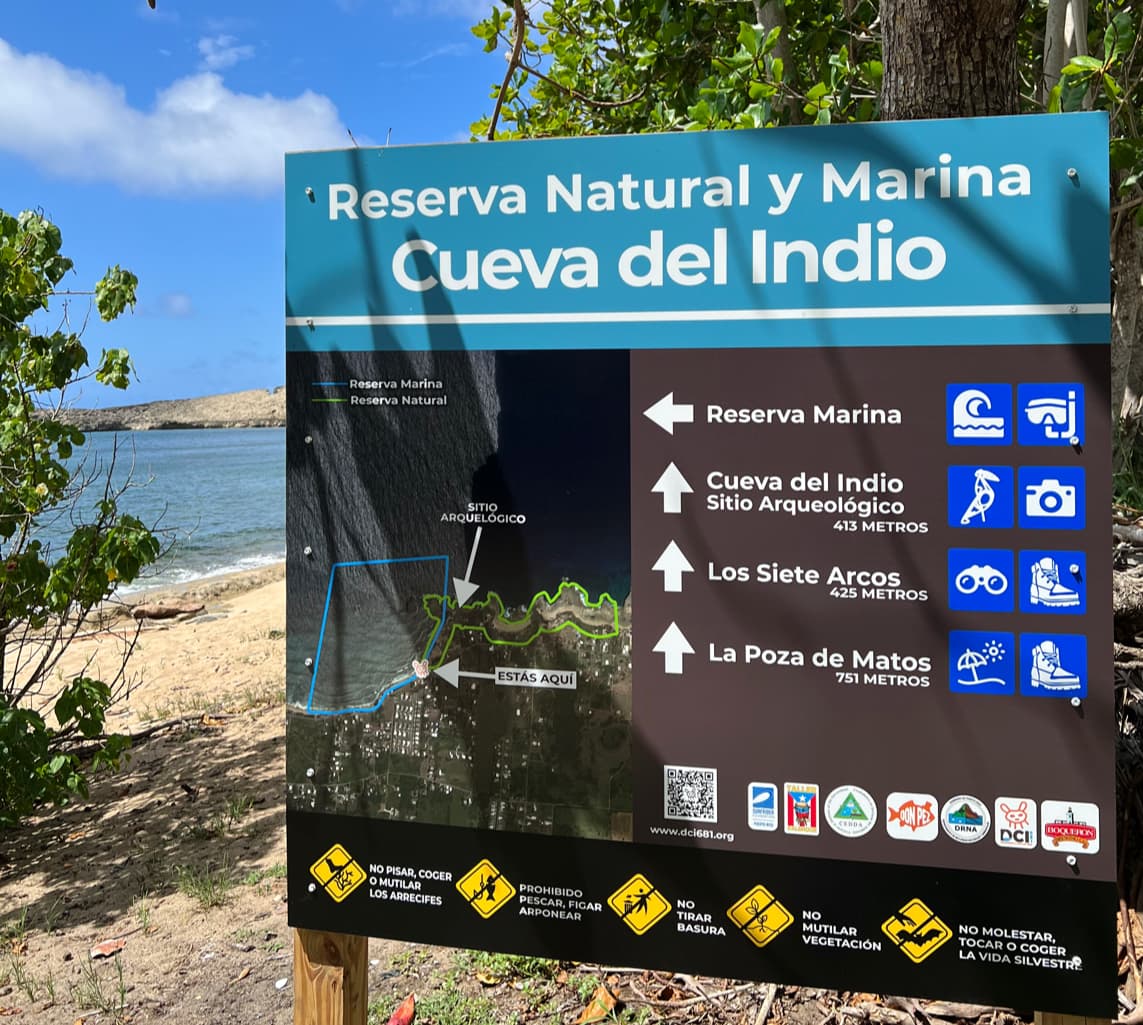 Cueva del Indio surf spot