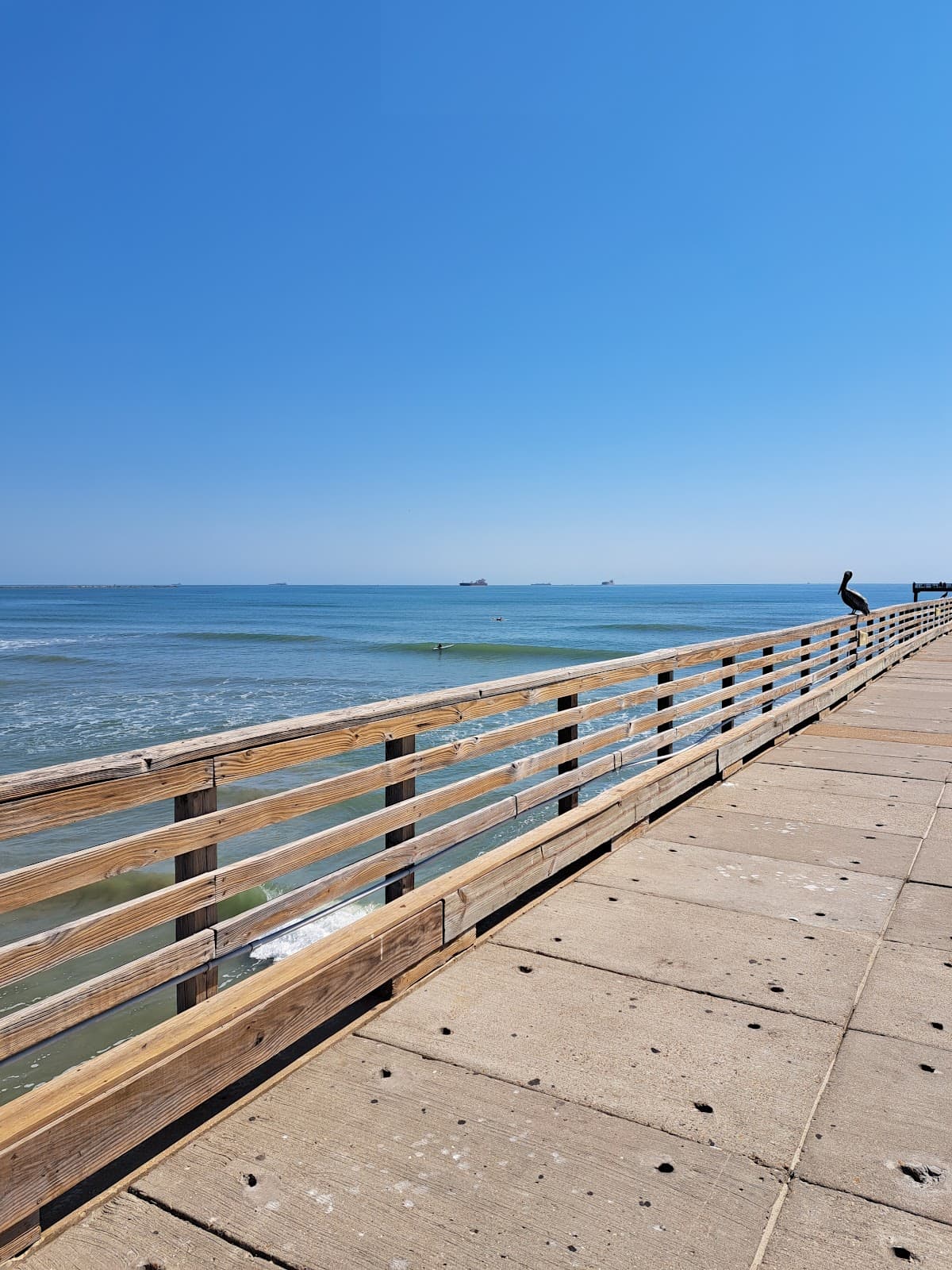 Horace Caldwell Pier surf spot