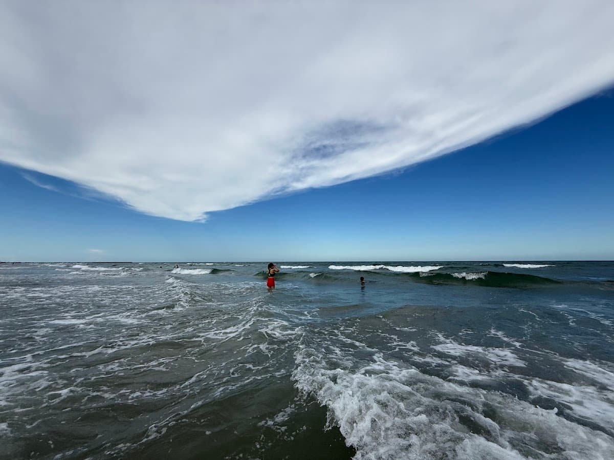North Padre Seawall surf spot