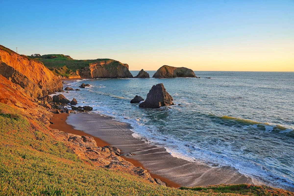 Marin County surf spot