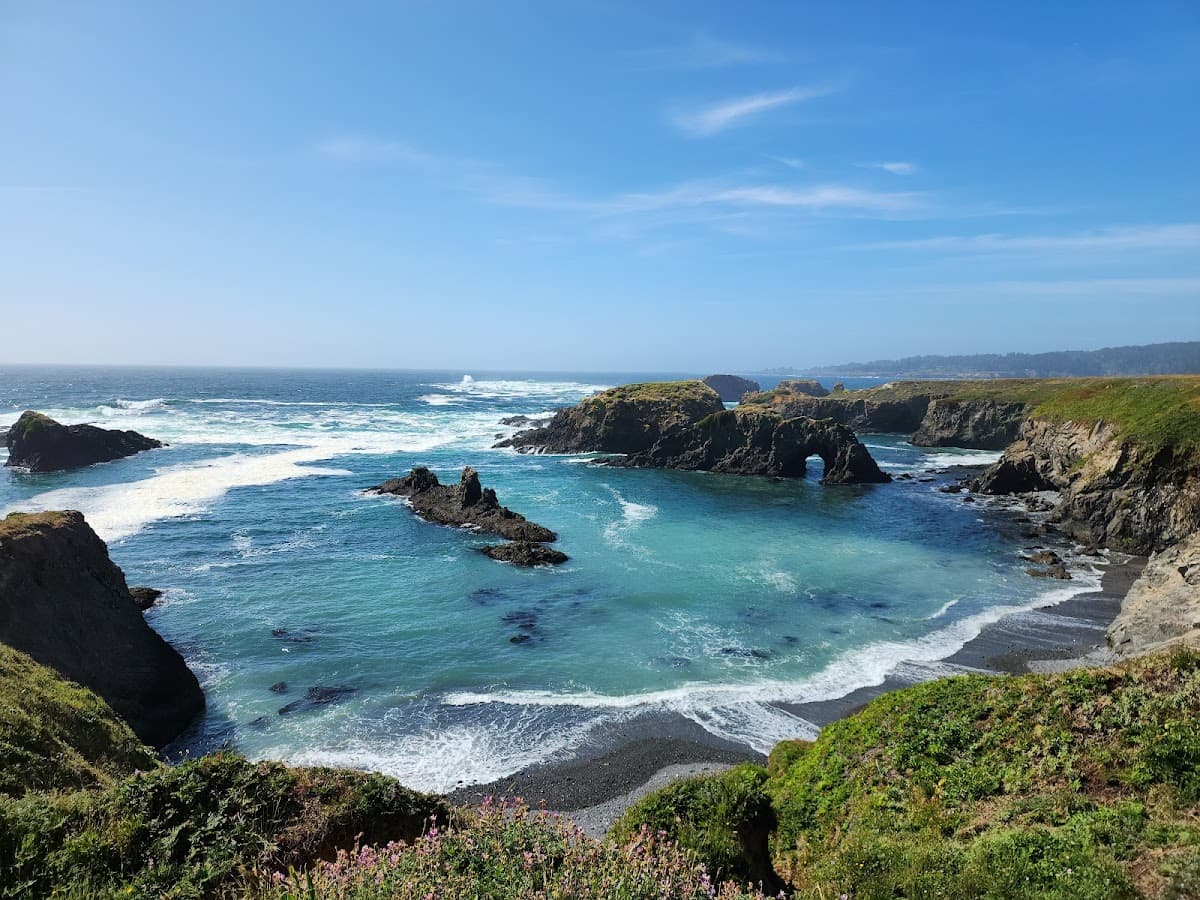 Mendocino Headlands surf spot