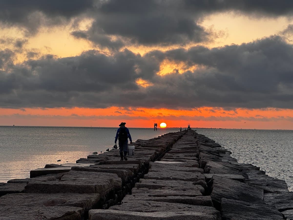 Port O'Connor Jetties surf spot