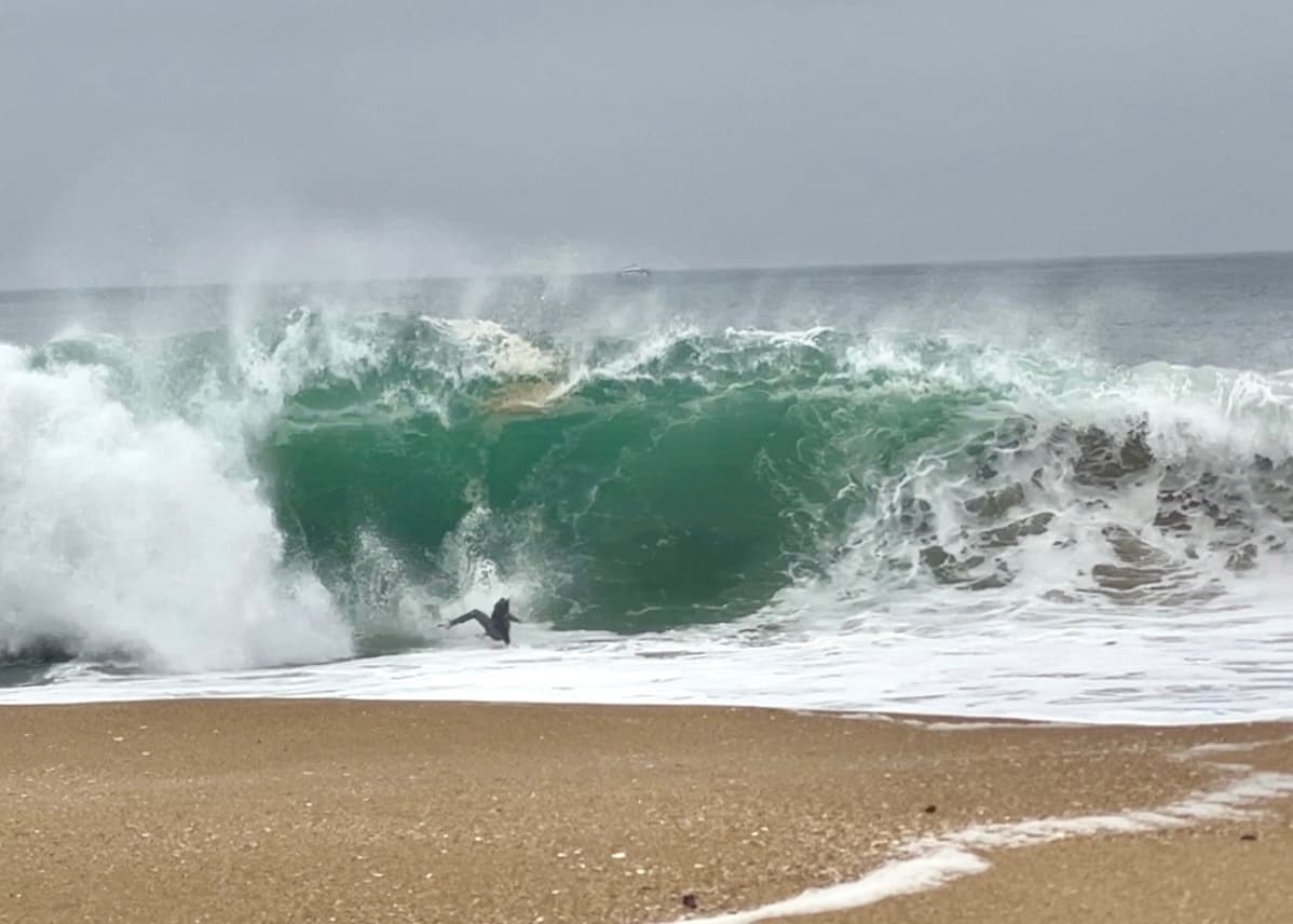 The Wedge surf spot