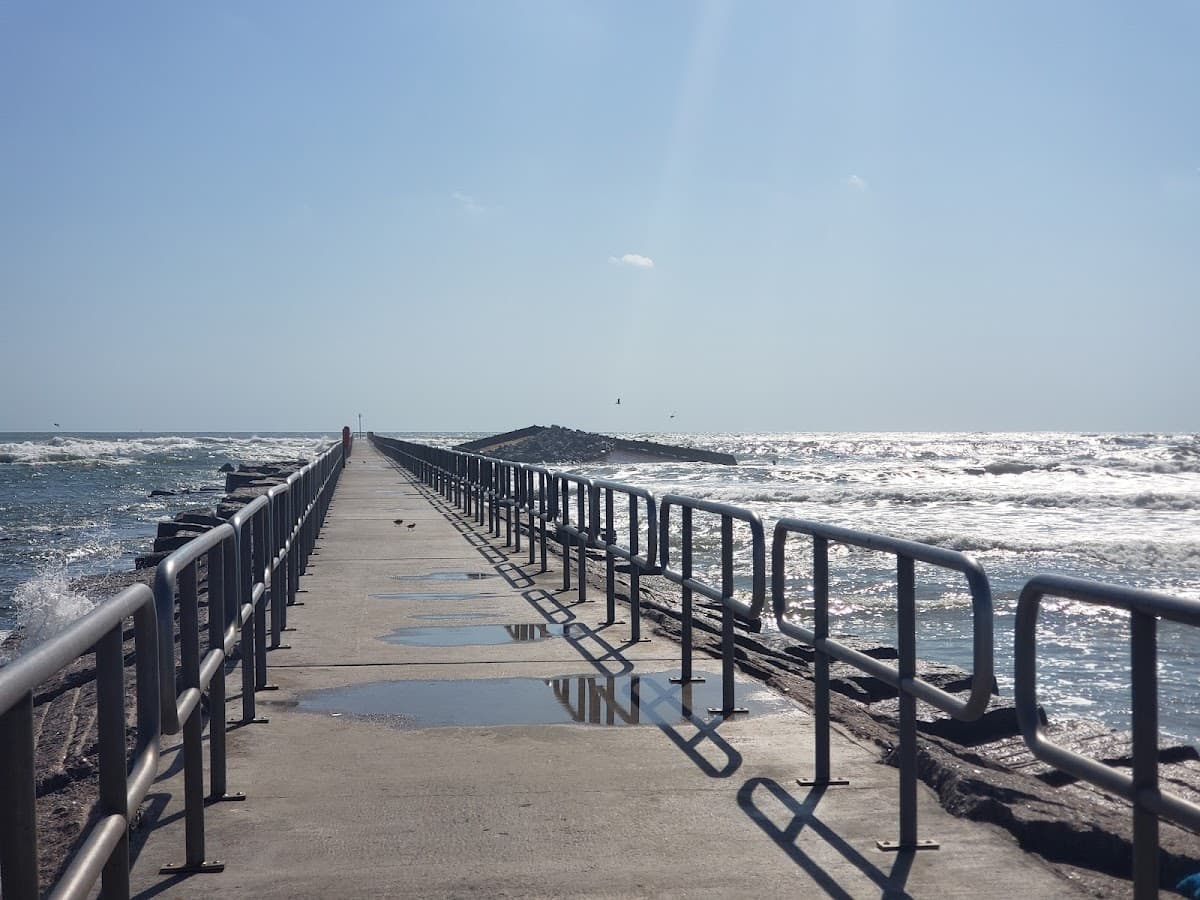 Packery Channel Jetties surf spot