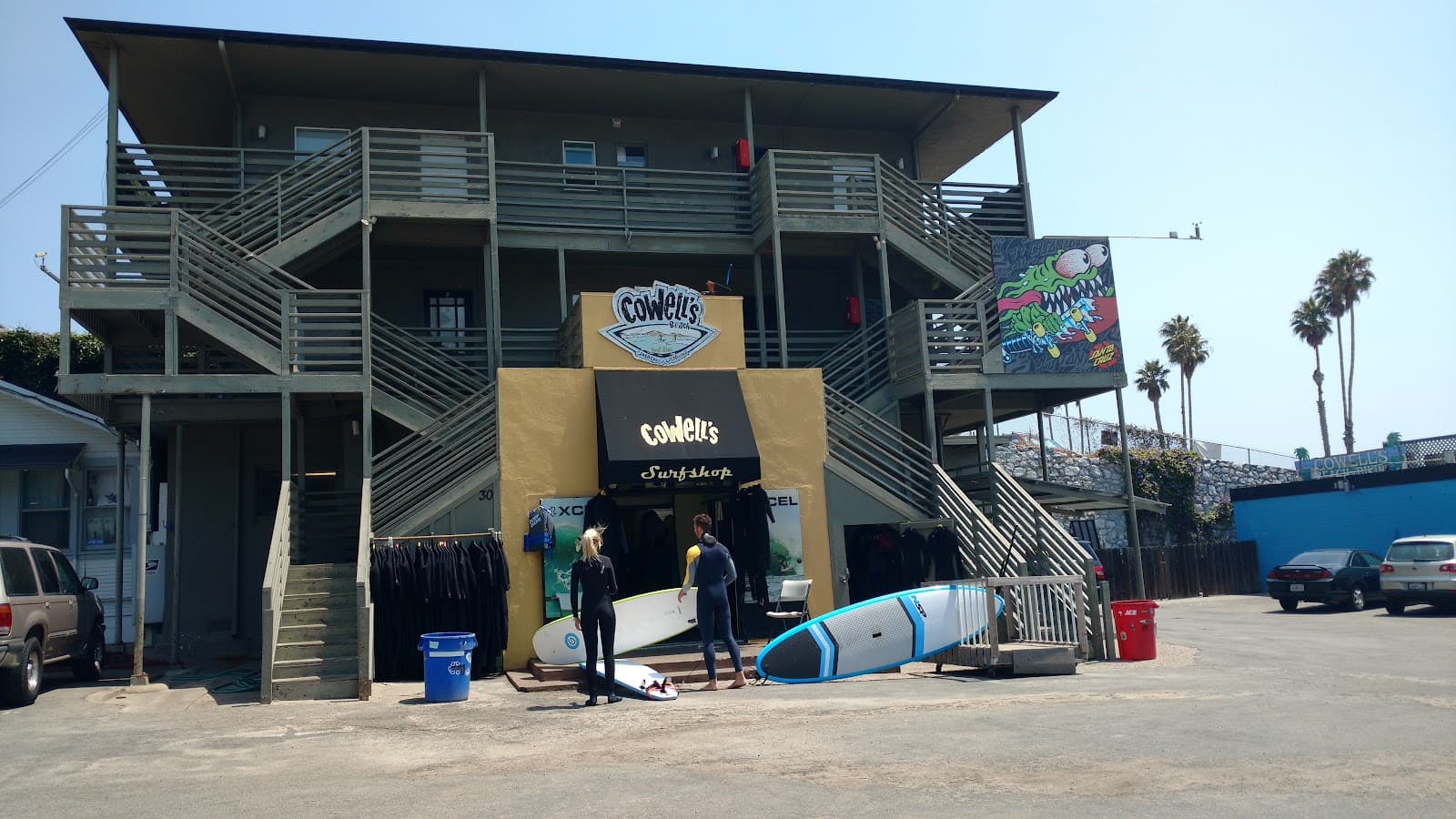 Cowell's Beach surf spot