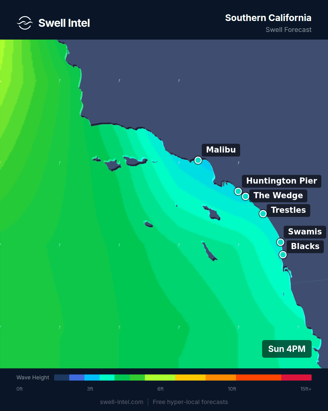 Weekly Surf Forecast: August 9-15, 2026