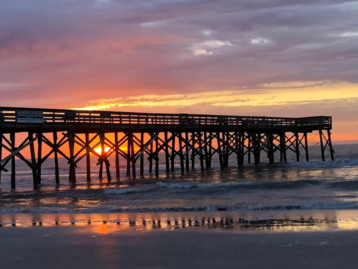 Isle of Palms Pier surf spot