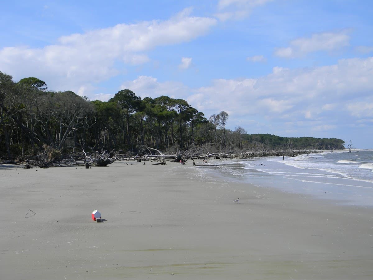 Hunting Island surf spot